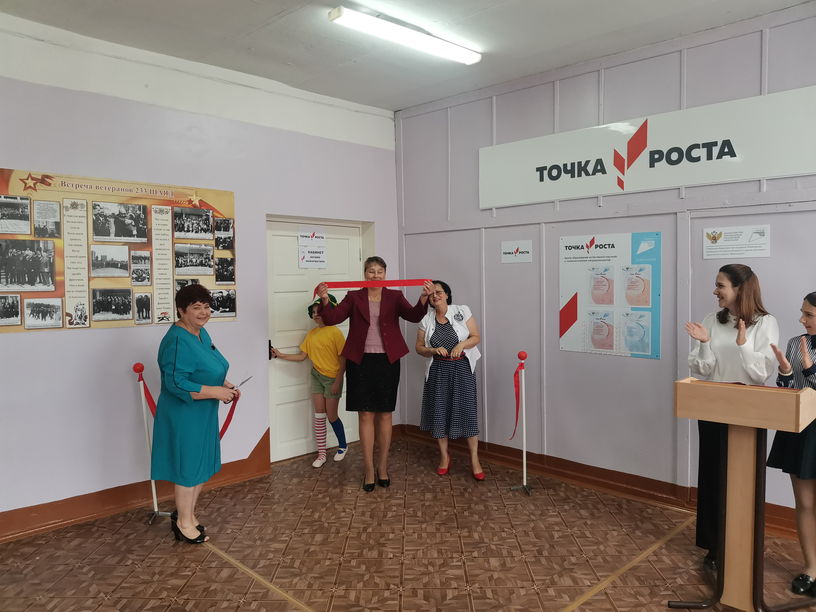 Открытие ЦО Точка роста