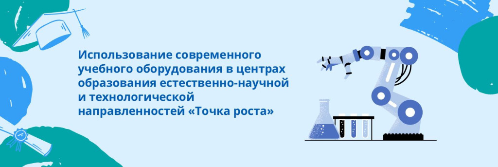 Эффективность использования оборудования Центра образования естественно-научной и технологической направленностей  «Точки роста»  на уроках и внеурочное время в 2023/24 учебном году..